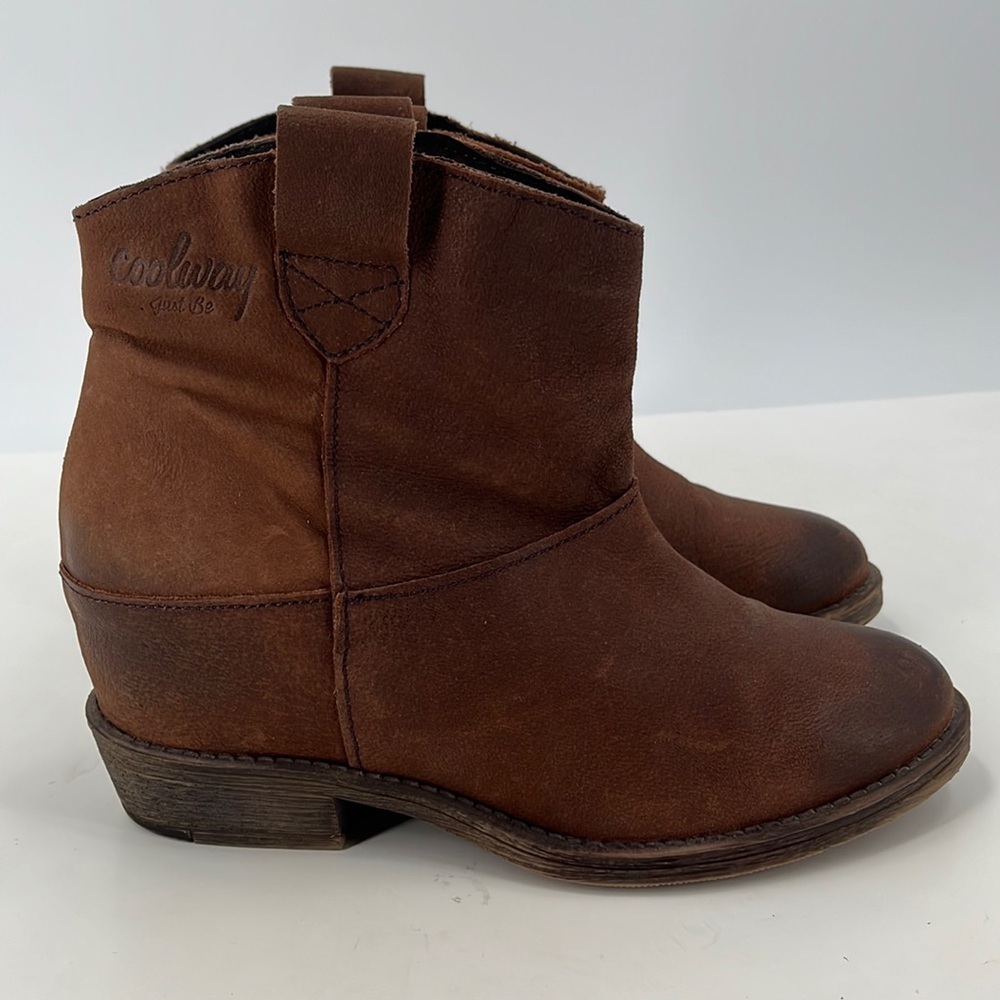 Coolway Brown Ankle Boots